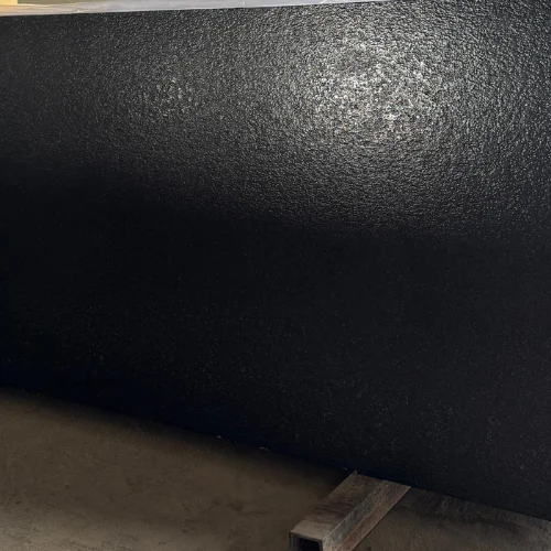 R Black Leather